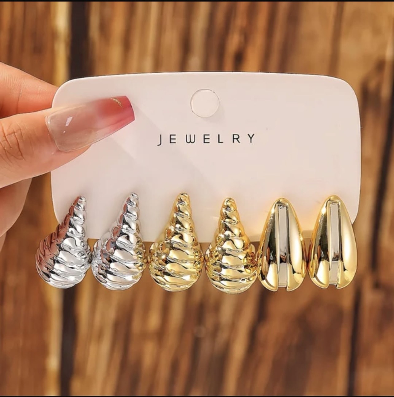 combo gold & silver hoop earrings combo gold & silver hoop earrings