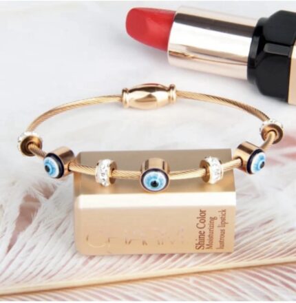 anti tarnish evil eye bracelet