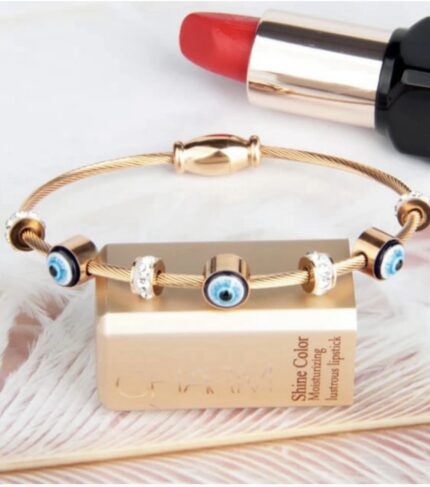 anti tarnish evil eye bracelet