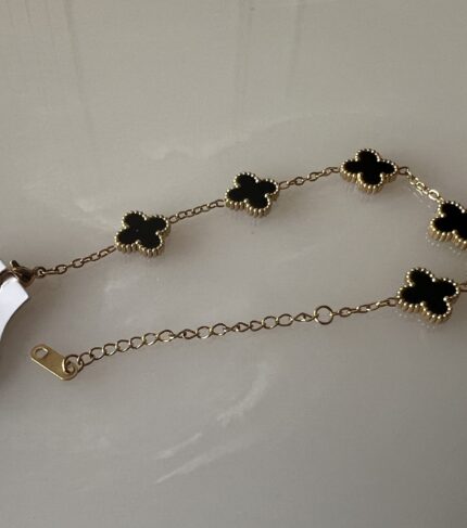 anti tarnish bracelet with gold polish